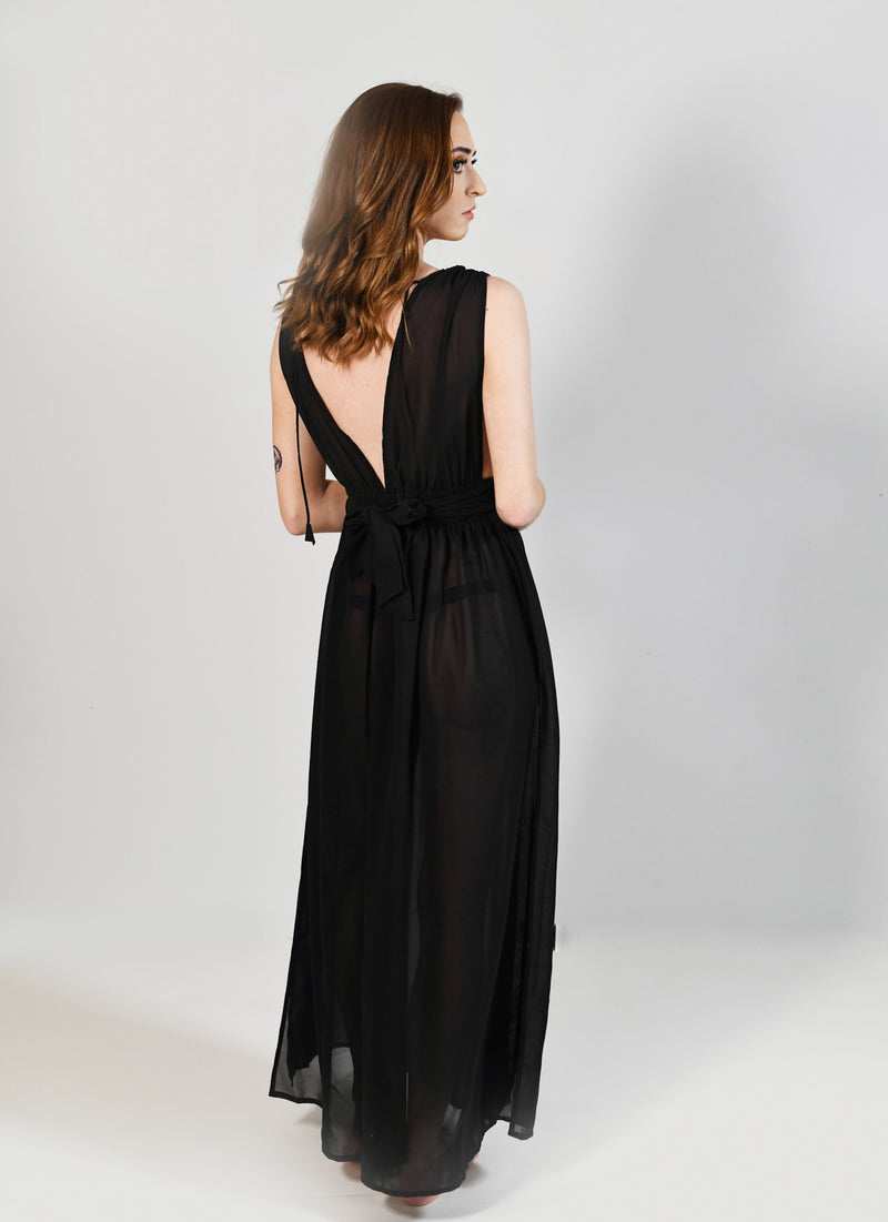 Sheer Maxi Dress Cover-Up – MaroModa